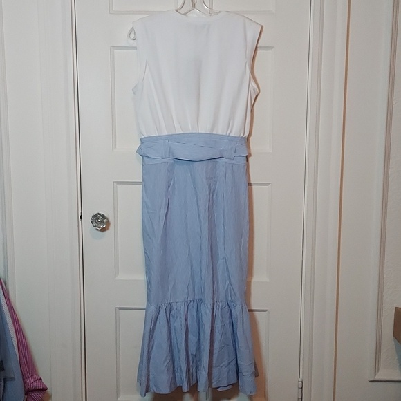 Veronica Beard Capri Combo Midi Dress - Picture 14 of 16